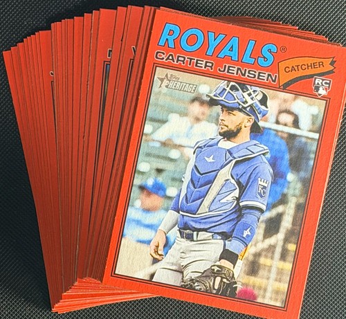 Willson Contreras [Red Bordered] #156 2026 Topps Heritage card