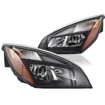 Fit For Freightliner Cascadia 2018-2024 Headlight Assembly Lamp Pair Set Halogen
