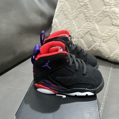 Jordan Jumpman MVP Toddler 4C Shoes Black Red Raptors Athletic Sneakers