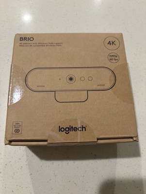 Logitech 960-001105 Web Camera (BRIO) New Sealed In Box