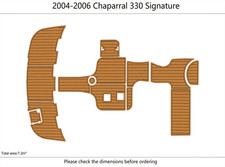 2004-2006 Chaparral 330 Signature EVA Cockpit Swim Platform Flooring Mat