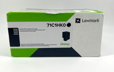 Genuine Lexmark 71C1HK0 Black High Yield Toner Cartridge - Factory Sealed