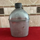 WWII WW2 US Military Steel Canteen Dated 1945 Vollrath