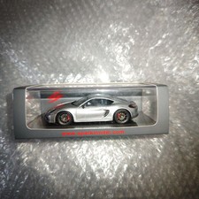 Spark 1/43 Porsche Cayman GTS 2015 Silver Model, Used, Collectible