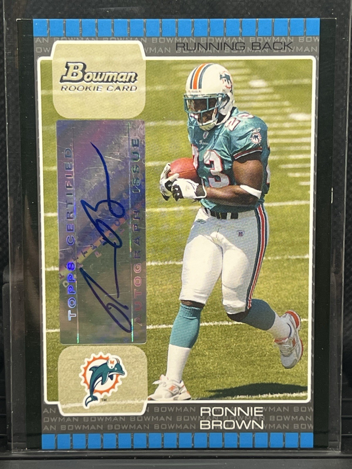 Ronnie Brown Bowman #113 Autograph