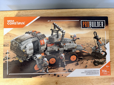 Mega Construx - ProBuilder Space Rover Expedition, 706 Pcs, New in box