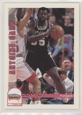 1992-93 NBA Hoops Antoine Carr #205 te2