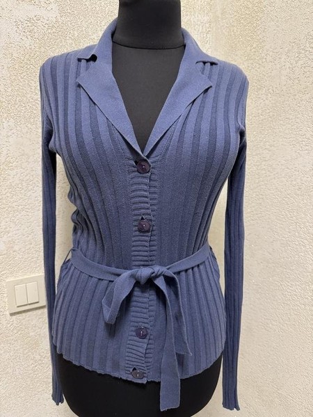Women Armani Jeans Sweater Lilac Cotton 34 / XS /