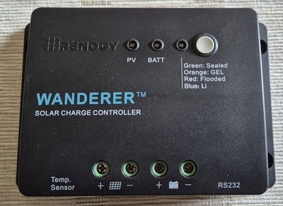 Renogy Wanderer Li 30 A 12 V PWM Solarladeregler