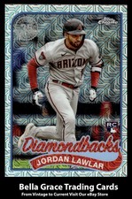 2024 Topps Series 2 Jordan Lawlar #2T89C-78 Diamondbacks 1989 Silver Pack Chrome