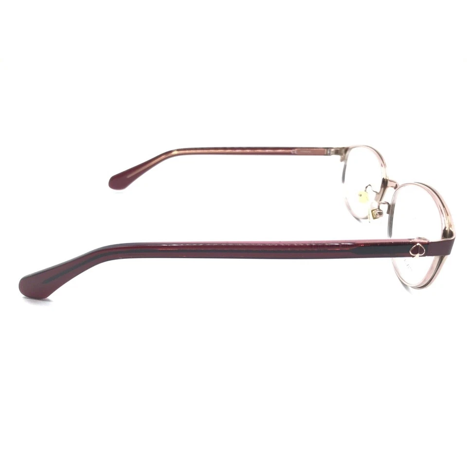 Kate Spade NUEVO Ophelia 0AW Rojo Oscuro Ovalado Titanio Anteojos Monturas 53-16 140 Foto 4 de 4