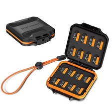 16 Slots Micro SD Card Case, Card Holder Organizer