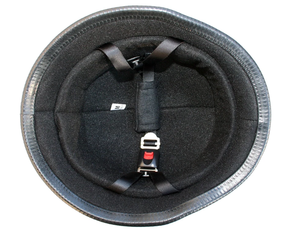 Motorradhelm Fliegerbrille Schwarz matt Größe L Stahlhelm Helm Wehrmacht Star - Bild 3 von 4