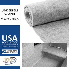 2M x 1M Grey Thick 3mm Subwoofer Speaker Felt Fabric Carpet Craft Auto Liner