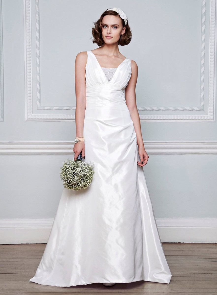 BHS Wedding Dress Camille Size 8/10 Bridal BNWT UK - Main Image