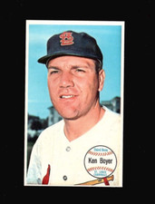 1964 Topps Giants #57 KEN BOYER St. Louis Cardinals NRMT No Creases (TOUGH ONE)