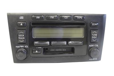 2000-2004 TOYOTA AVALON RADIO STEREO CASSETTE CD PLAYER 86120