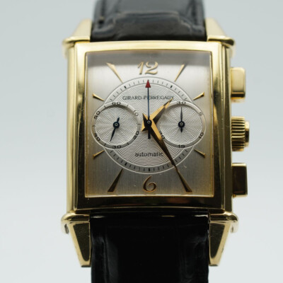 GIRARD-PERREGAUX VINTAGE 1945 HERREN UHR 18K 750 GOLD VINTAGE 31MM 2599