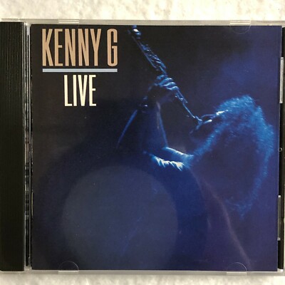 Kenny G Live CD 11 Song Concert Album Saxophone Going Home