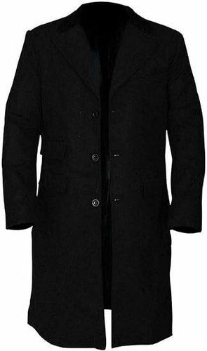 Men Stylish Peaky Blinders Thomas Shelby Cosplay Wool Winter Wear Trench Coat - Bild 1 von 5