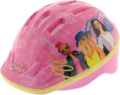 Kids Barbie Safety Helmet Age 2-4 Children's Cycling Scooter Bike Pink  Girls UK