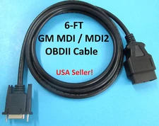 GM MDI MDI2 Multiple Diagnostic Interface OBDII OBD2 DLC Cable 3000211 EL47955-4