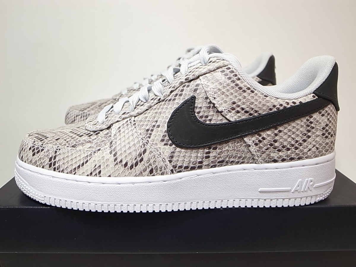 2019 NIKE AIR FORCE 1 '07 PRM SNAKESKIN BQ4424-100 size 8.5 | eBay