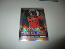 Hunter Bishop 2020 Panini Prizm Top of the Class Silver #TOC-10