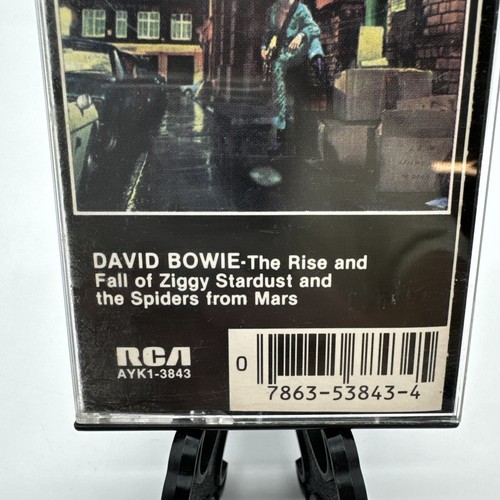 DAVID BOWIE The Rise and Fall of Ziggy Stardust Spiders Mars Cassette Tape - OOP - Picture 4 of 12