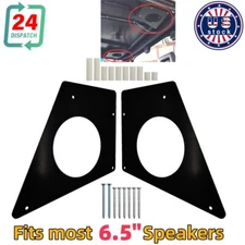 1SET For 17-24 Can Am Defender Steel Speaker Roof Mounts-Fits most 6.5" SPEAKERS