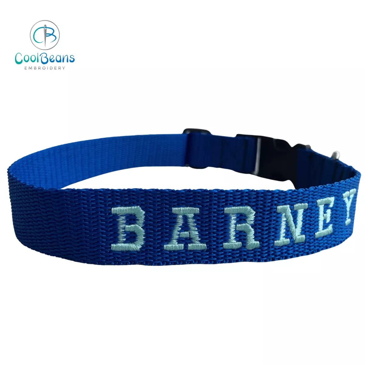Personalised embroidered cheap dog collars