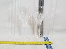 2 Tyrone Crystal Wine Glasses