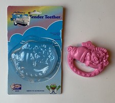 NEW Vintage Jim Henson  s Muppet Babies Miss Piggy Teether Remco Baby Brand