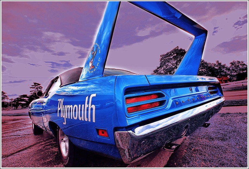 1970 Plymouth Road Runner Superbird Photo Art Print 13x19 383 440