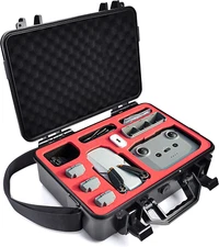 CASE ONLY, Waterproof Hard Carrying Case for DJI Mini 2 Fly More Accessories