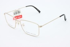 NEW PERRY ELLIS PE437-2 GOLD AUTHENTIC FRAMES EYEGLASSES 54-17