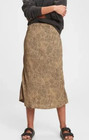 Gap Women's Tan and Black Leopard Print Pull On Midi Skirt Size S tall — photo 2