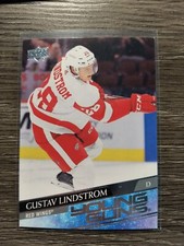 GUSTAV LINDSTROM | 2020-21 Upper Deck UD | Young Guns #220 Rookie RC | Red Wings