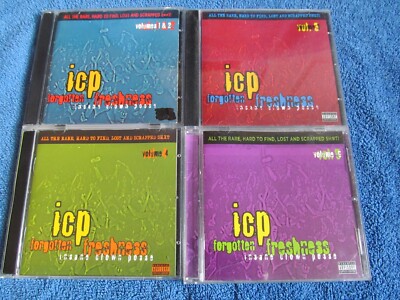 Insane Clown Posse-Forgotten Freshness-CD-Vol.1&2, 3, 4 & 5-Complete Set-Juggalo