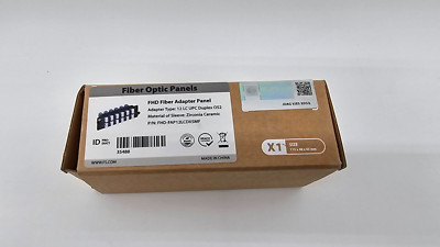 FS Fiber Optic FHD-FAP12LCDXSMF FHD Fiber Adapter Panel LC Duplex Item 35488