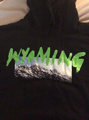 Yeezy Kanye West Wyoming Jackson Hole Hoodie; Black; Worn 1x Yeezy Kanye West Wyoming Jackson Hole Hoodie; Black; Worn 1x