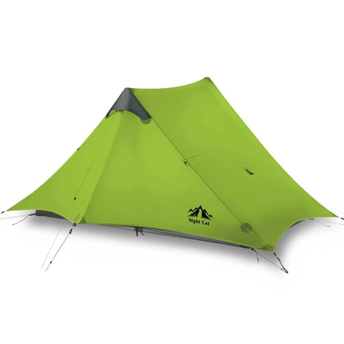 Backpacking Tent 2 Person Camping Tent Waterproof Windproof Outdoor Portable