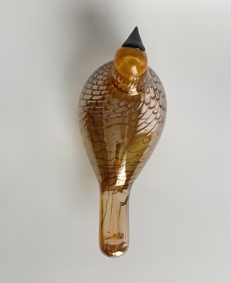 Oiva Toikka bird Karelian Golden Cuckoo Nuutajärvi Finland Art