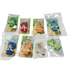 QP Kewpie Local Gotochi Keychain Strap Japan Costume Birthday bear Super Rare