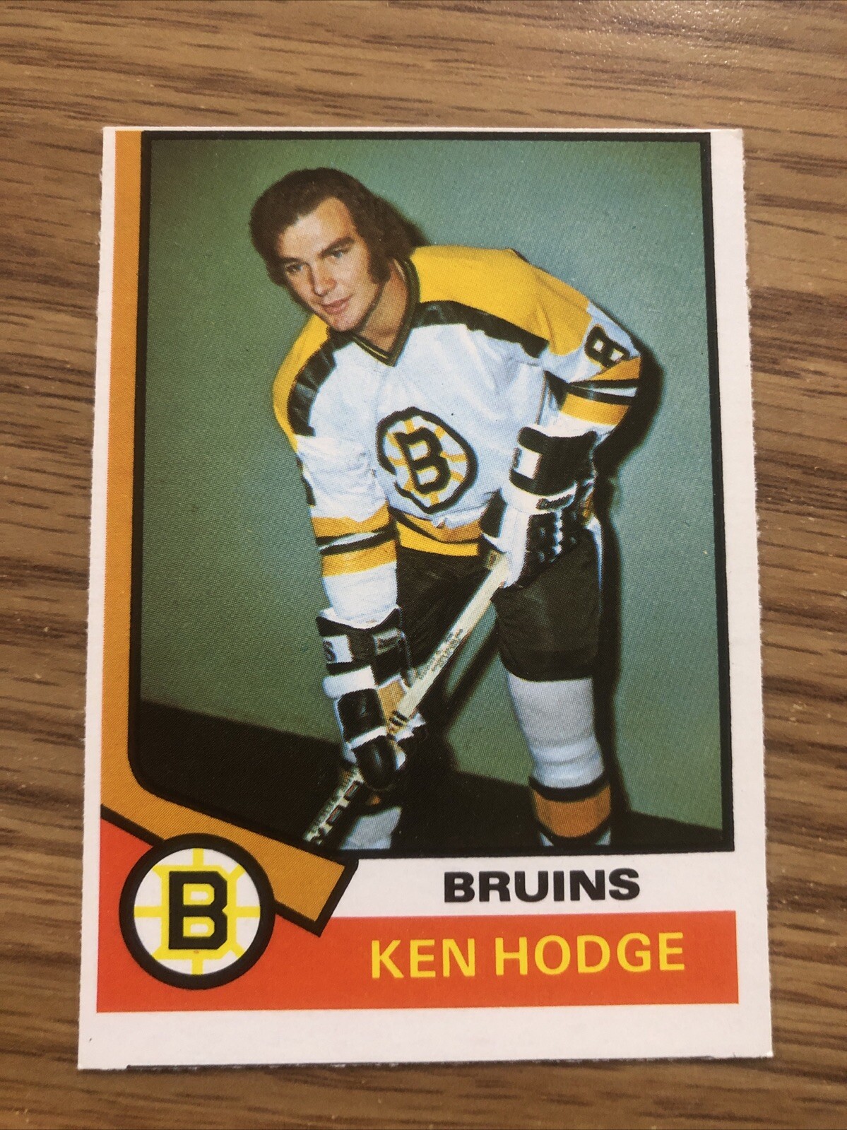 1974-75 OPC O-PEE-CHEE HOCKEY CARD #230 KEN HODGE COMB SHIP NO RES CB