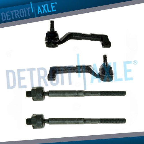 AWD Front Inner Outer Tie Rod Ends for 2005 2010 Dodge Charger