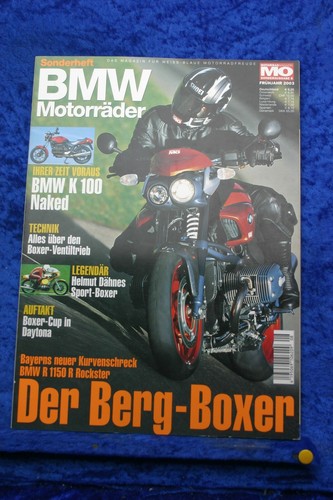 Mo Sonderheft BMW Motorräder Nr.8 K 100 Naked R 1150 R Rockster