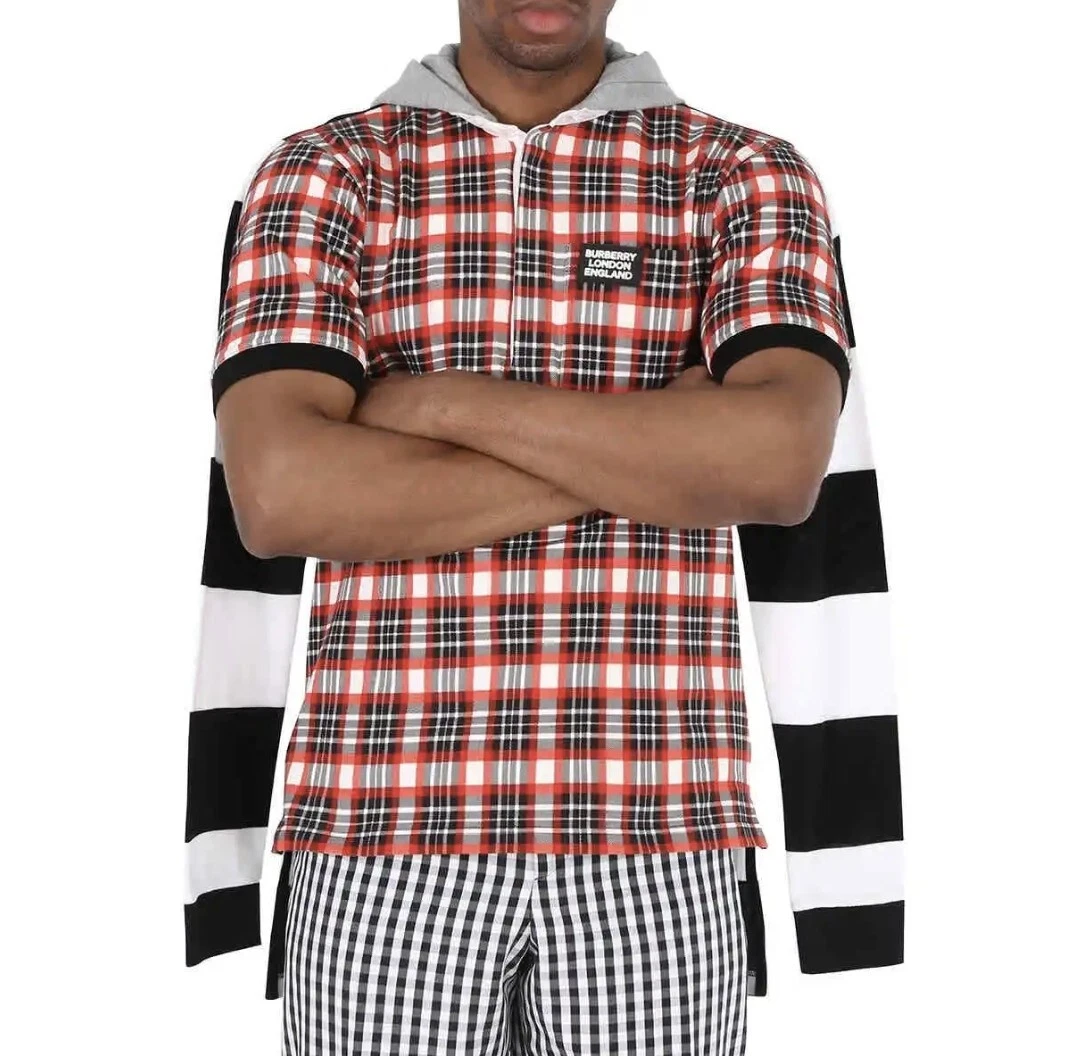 Maglione Felpa Felpa con cappuccio uomo *BNWT*BURBERRY LONDON. Taglia large XL PREZZO AL PUBBLICO £ 1.694