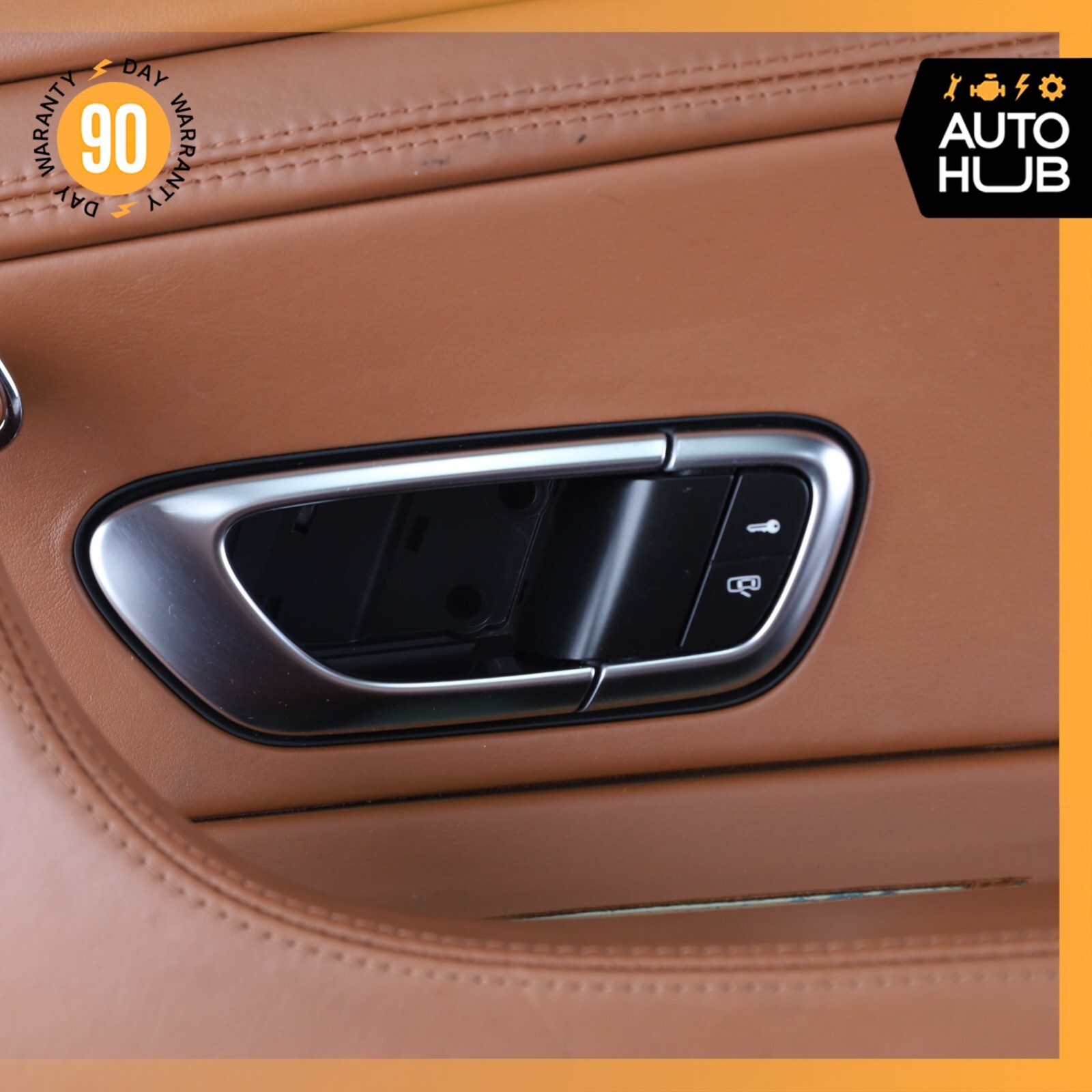 03-10 Bentley Continental GT Right Side Interior Door Panel Brown OEM 53k