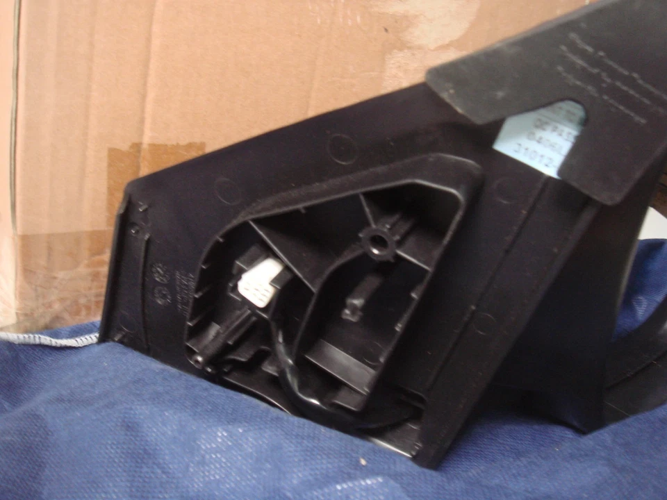 Espejo de puerta izquierdo lado del conductor Mazda CX-9 con intermitente 07-09 sistema de ajuste 66042M X7 Foto 3 de 4